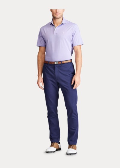 Men's Ralph Lauren Classic Fit Jersey Polo Shirts | 021639YTE